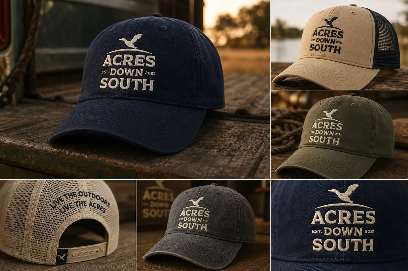 Acres Down South logo & brand identity, image 4