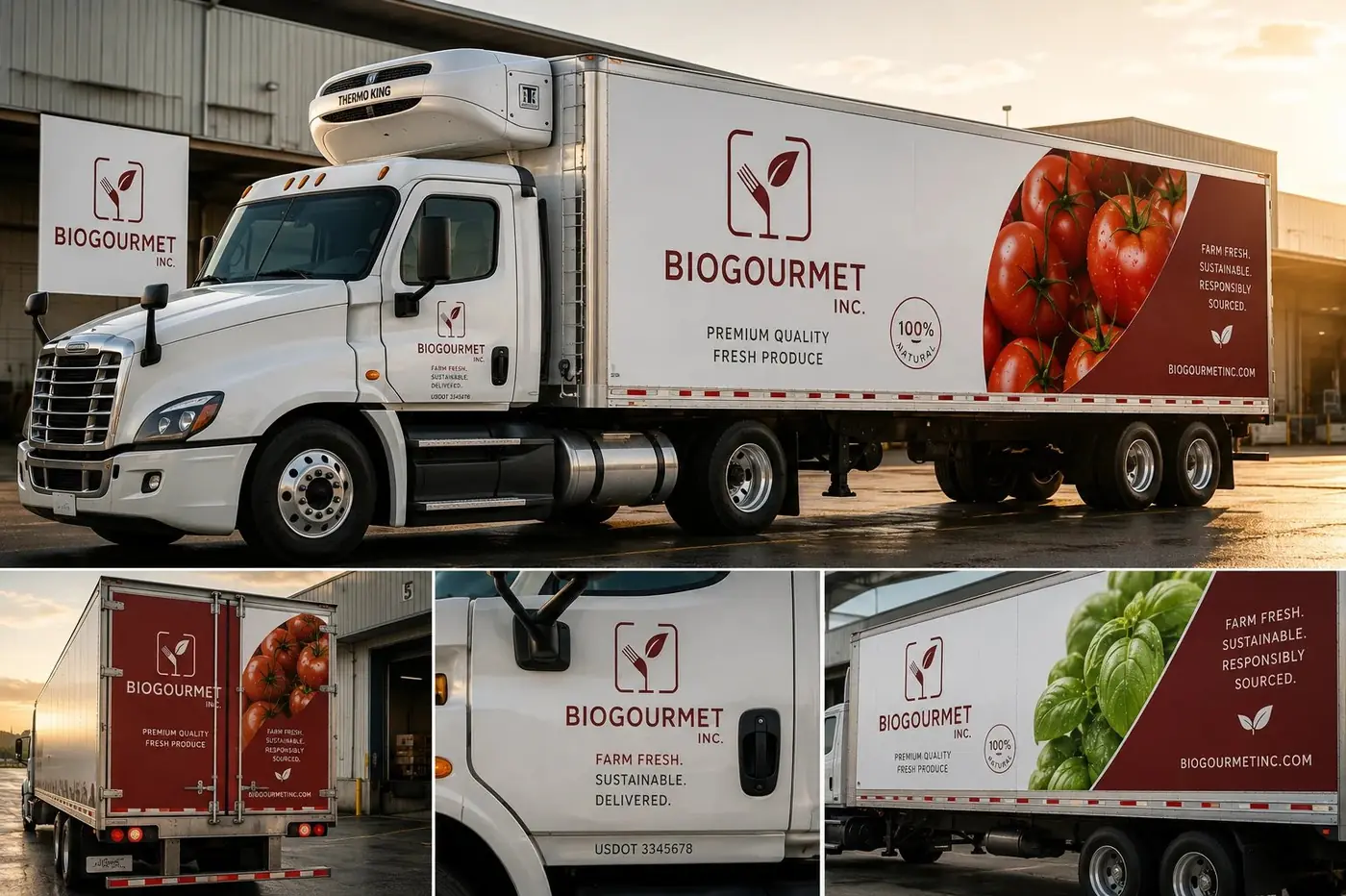 BioGourmet logo & brand identity, image 2