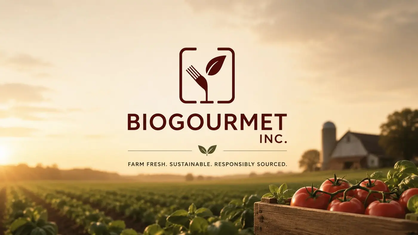 BioGourmet logo & brand identity, image 7