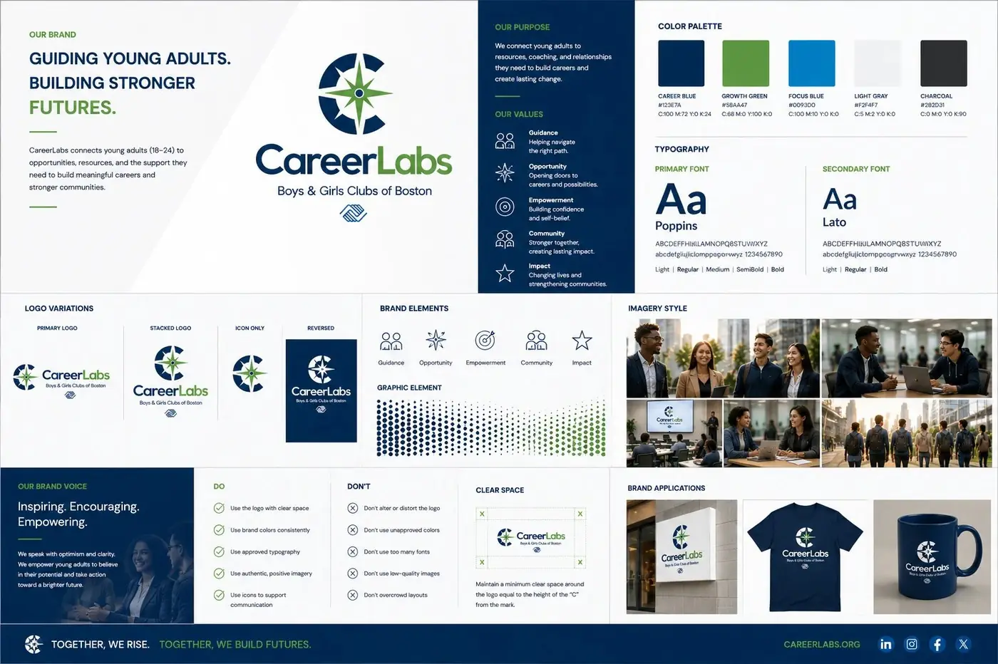 CareerLabs logo & brand identity, image 5