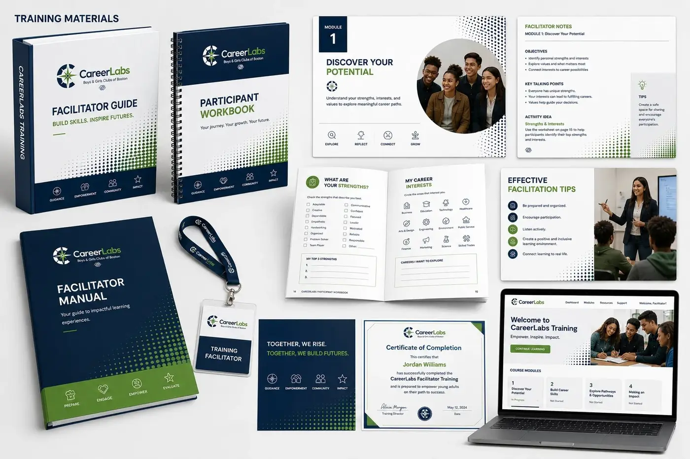 CareerLabs logo & brand identity, image 6