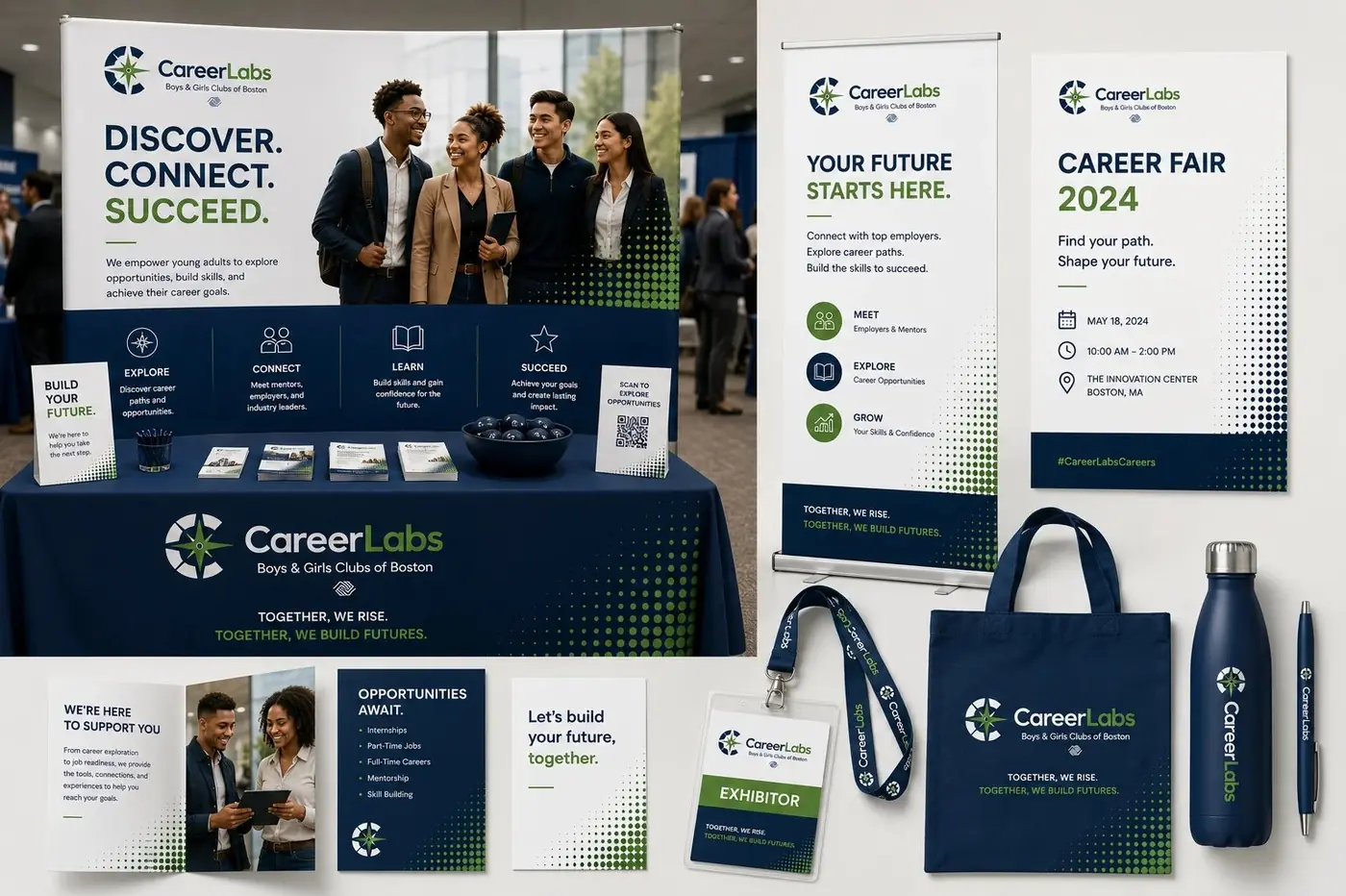 CareerLabs logo & brand identity, image 8