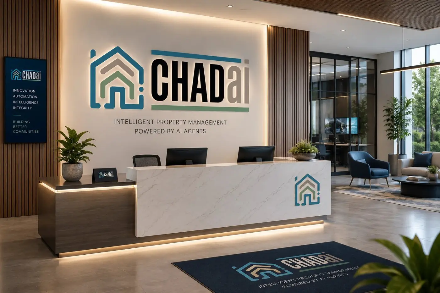 CHADai logo & brand identity, image 1