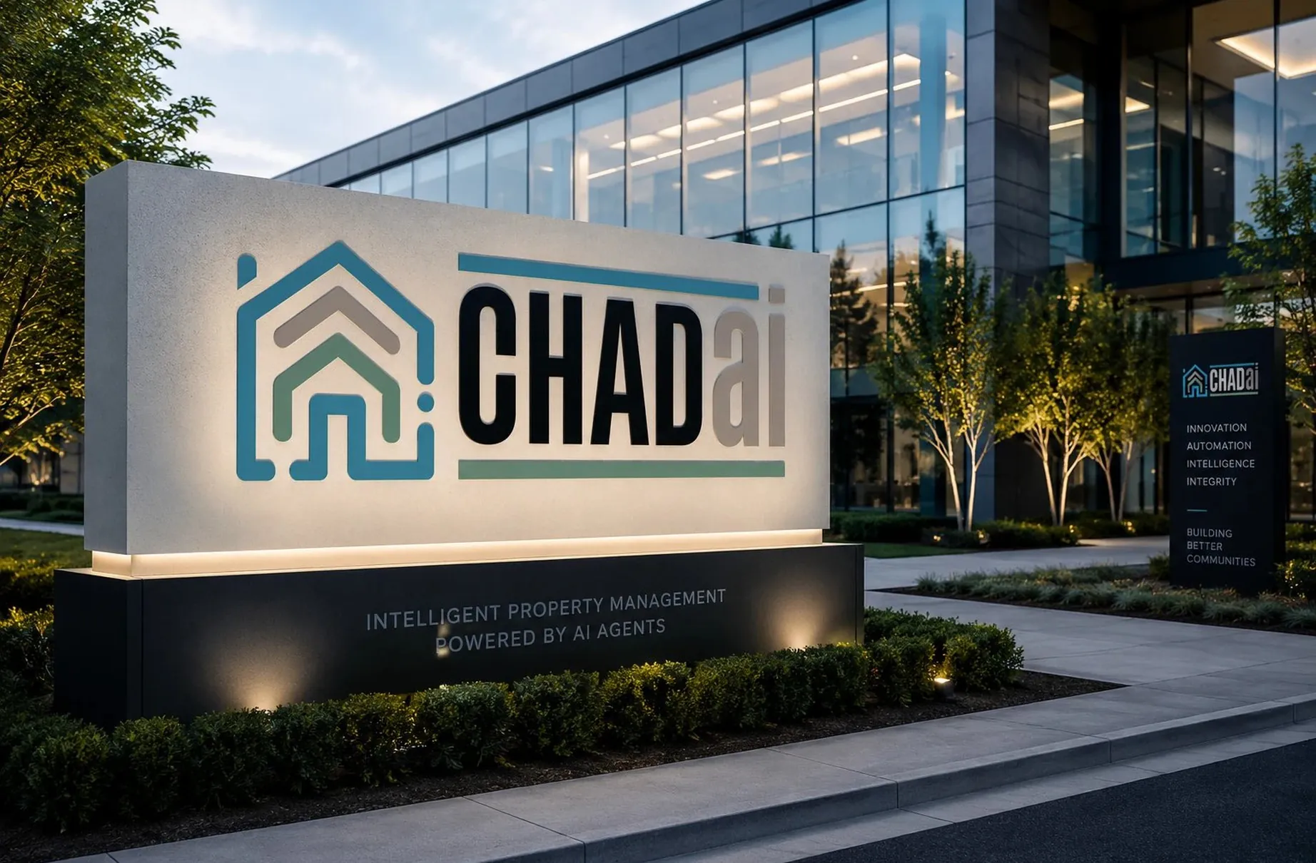 CHADai logo & brand identity