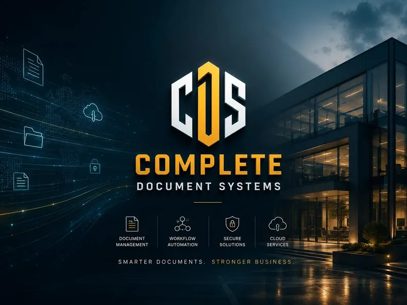 Complete Document Systems logo & brand identity