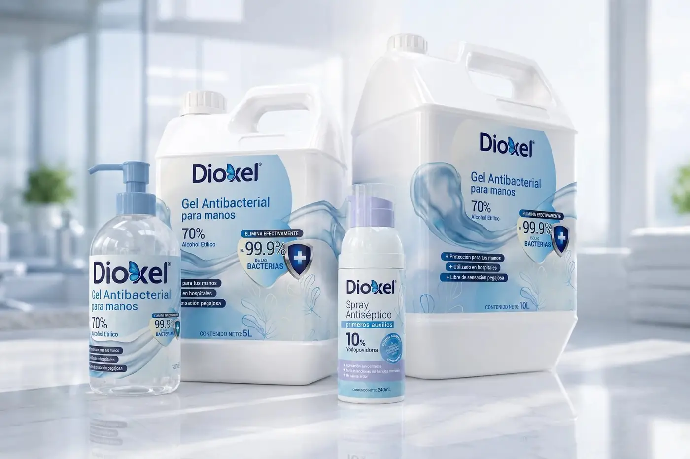 Dioxel packaging design, image 1