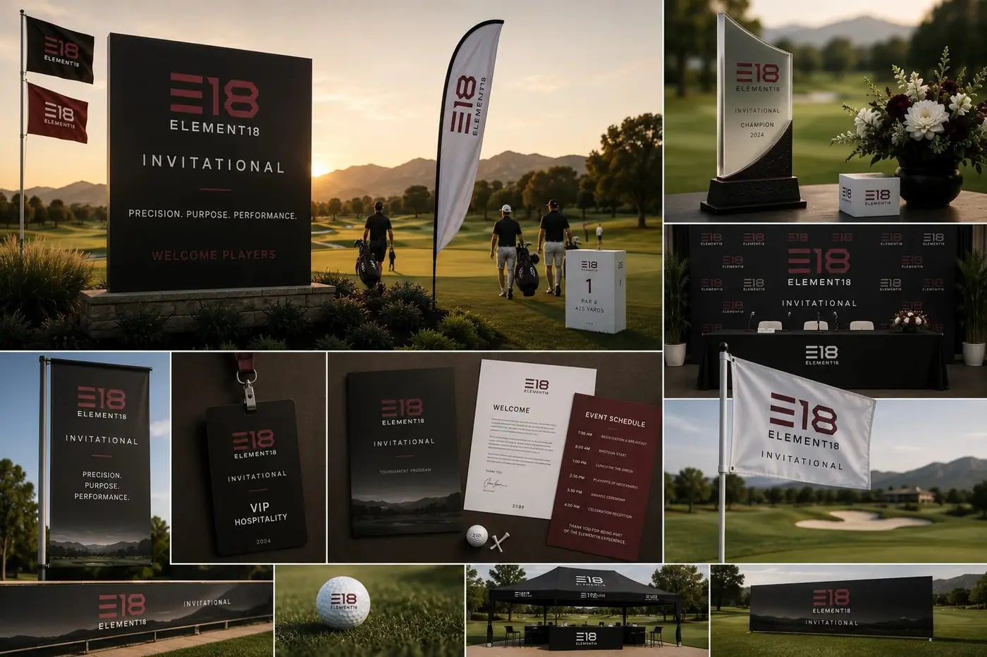 Element18 logo & brand identity, image 5