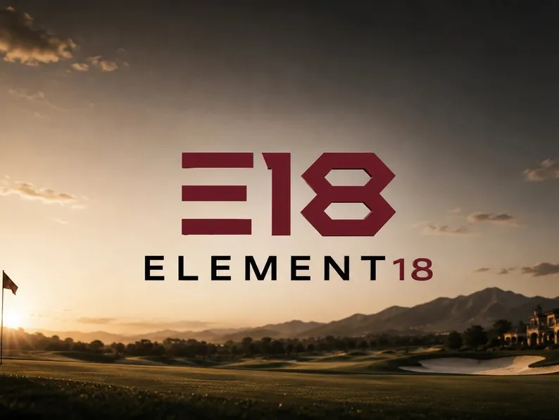 Element18 logo & brand identity