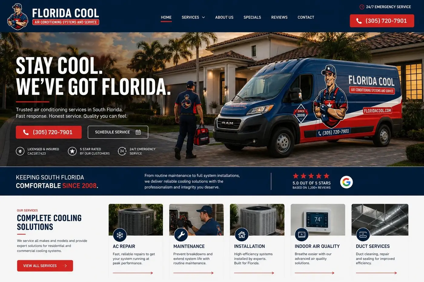 Florida Cool logo & brand identity, image 3