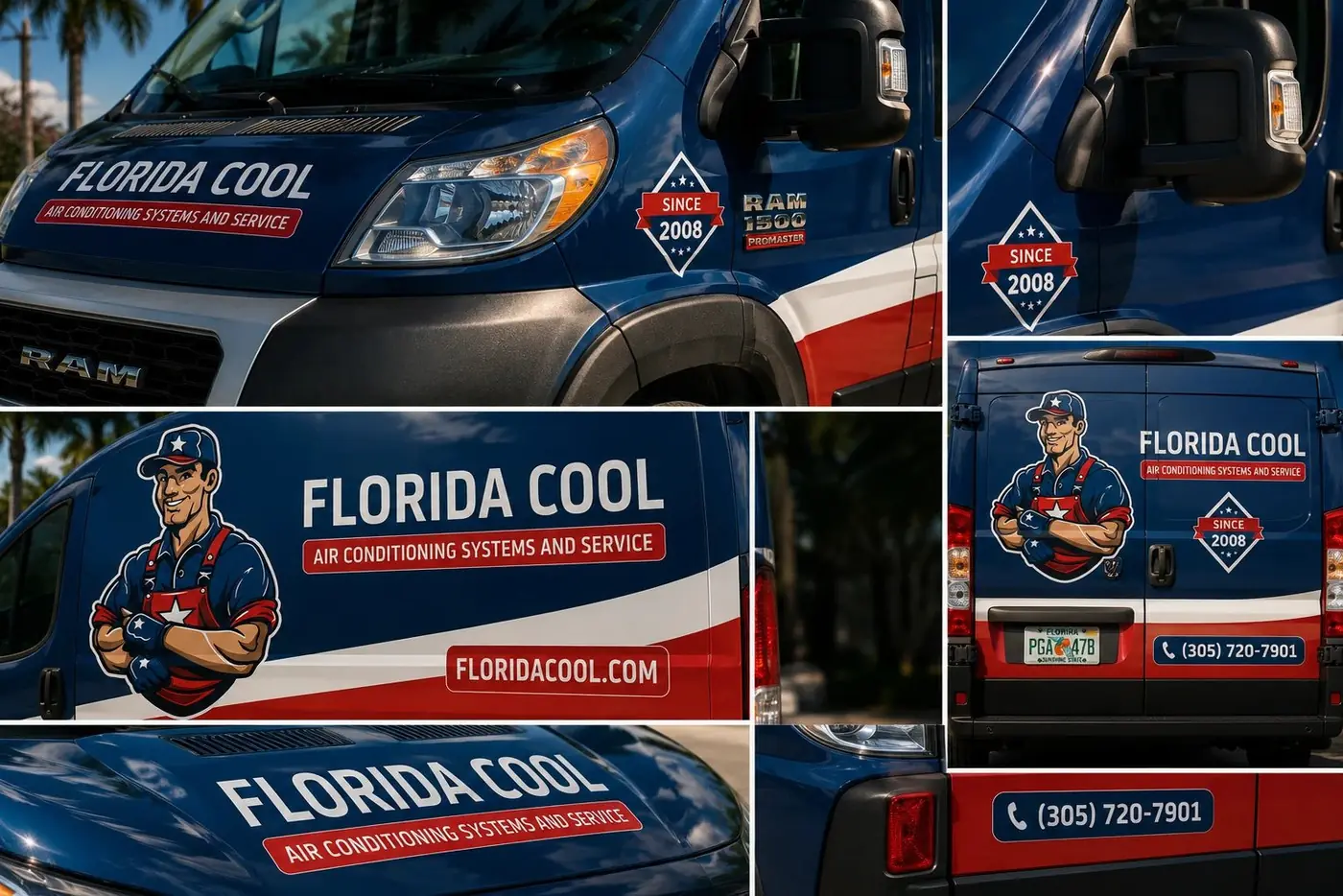 Florida Cool logo & brand identity, image 5