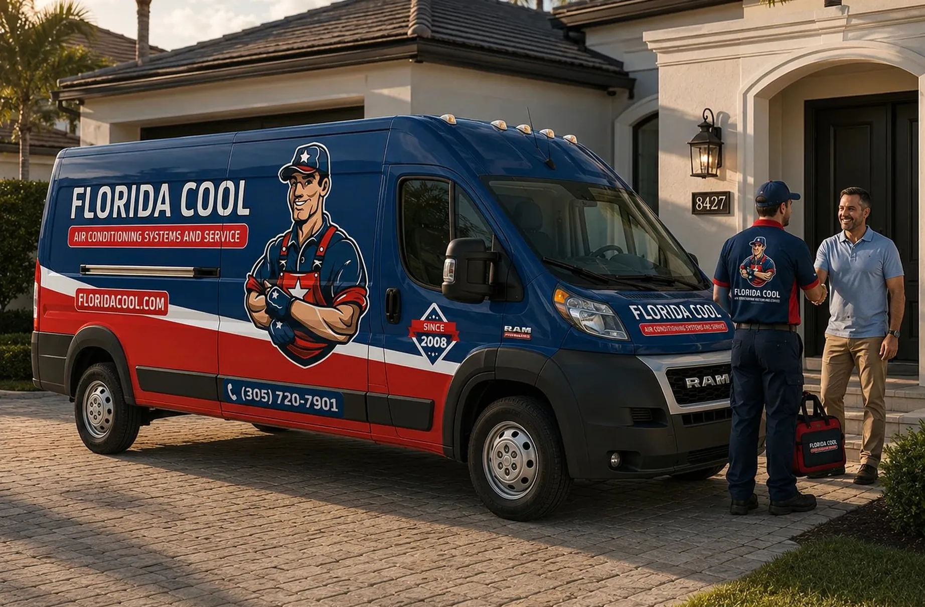 Florida Cool logo & brand identity