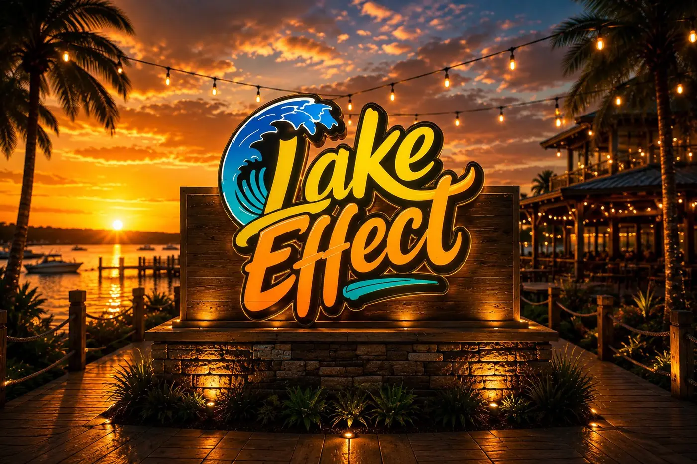Lake Effect logo &amp; brand identity, image 6