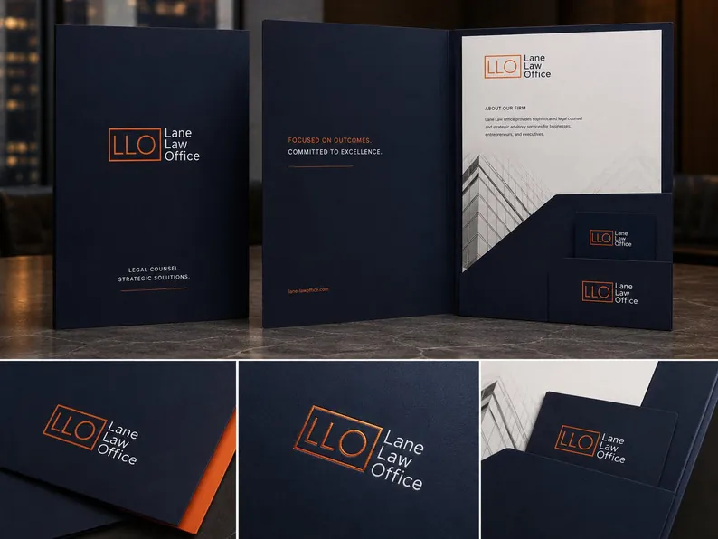 Lane Law Office logo & brand identity