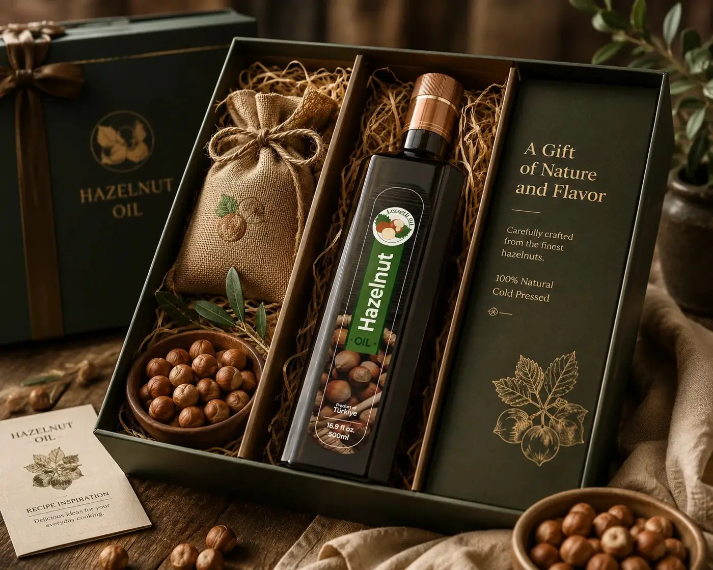 Lezzetli Oil packaging design, image 3