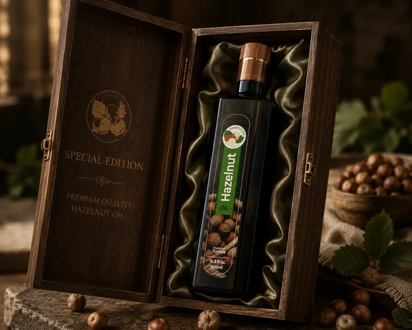 Lezzetli Oil packaging design, image 5