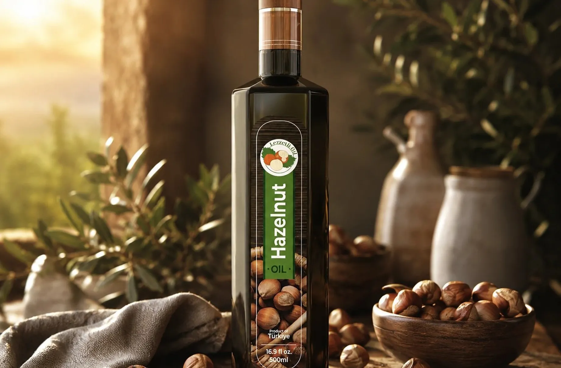 Lezzetli Oil packaging design