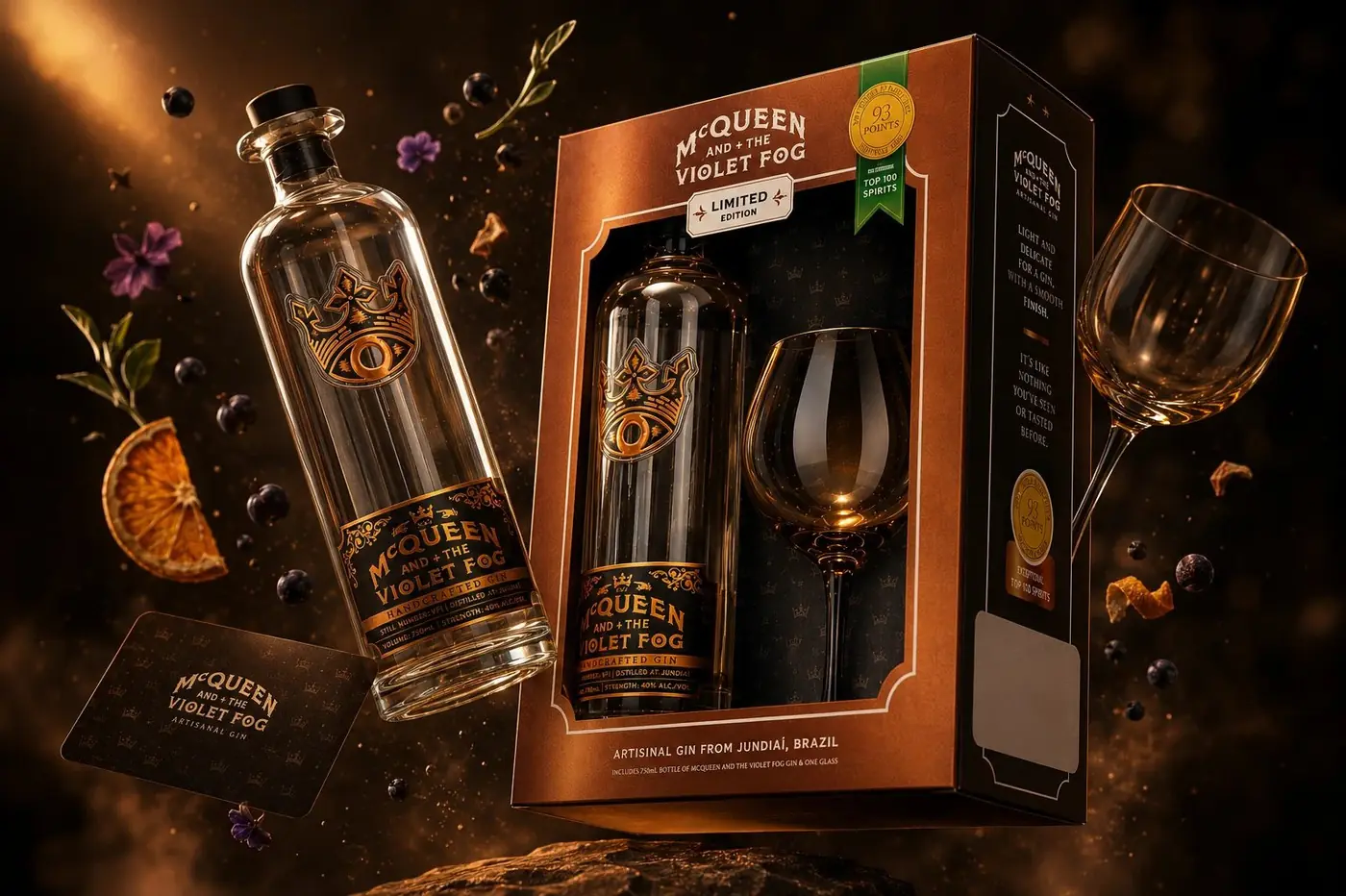 McQueen and the Violet Fog packaging design, image 2