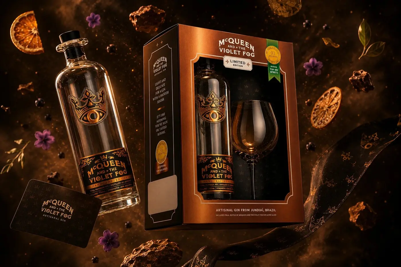McQueen and the Violet Fog packaging design, image 3
