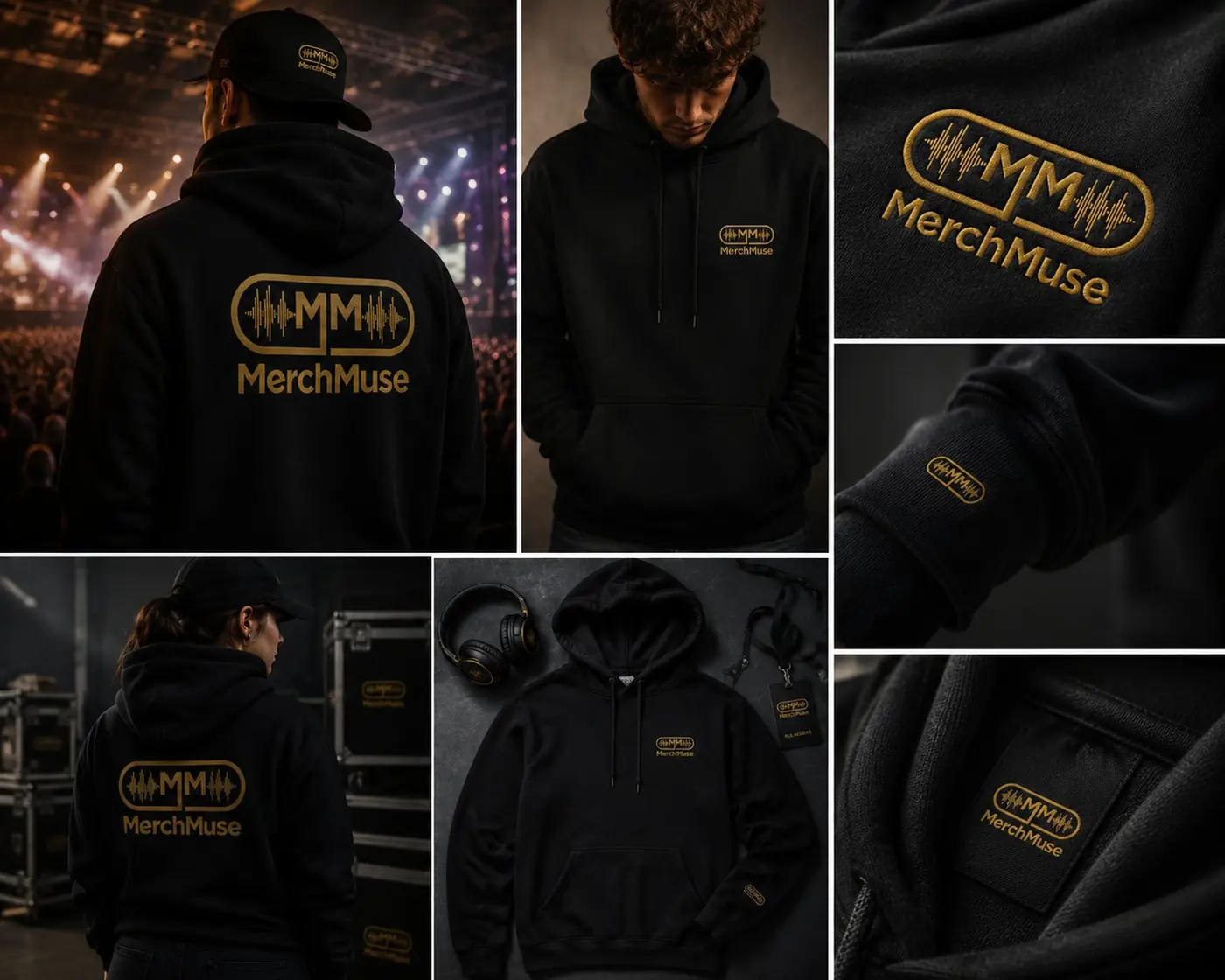 MerchMuse logo & brand identity, image 2