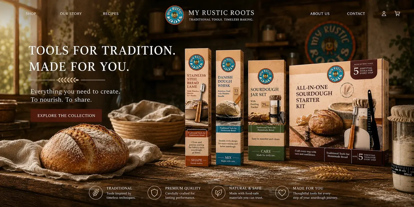 My Rustic Roots packaging design, image 5