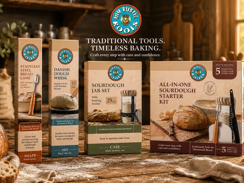 My Rustic Roots packaging design