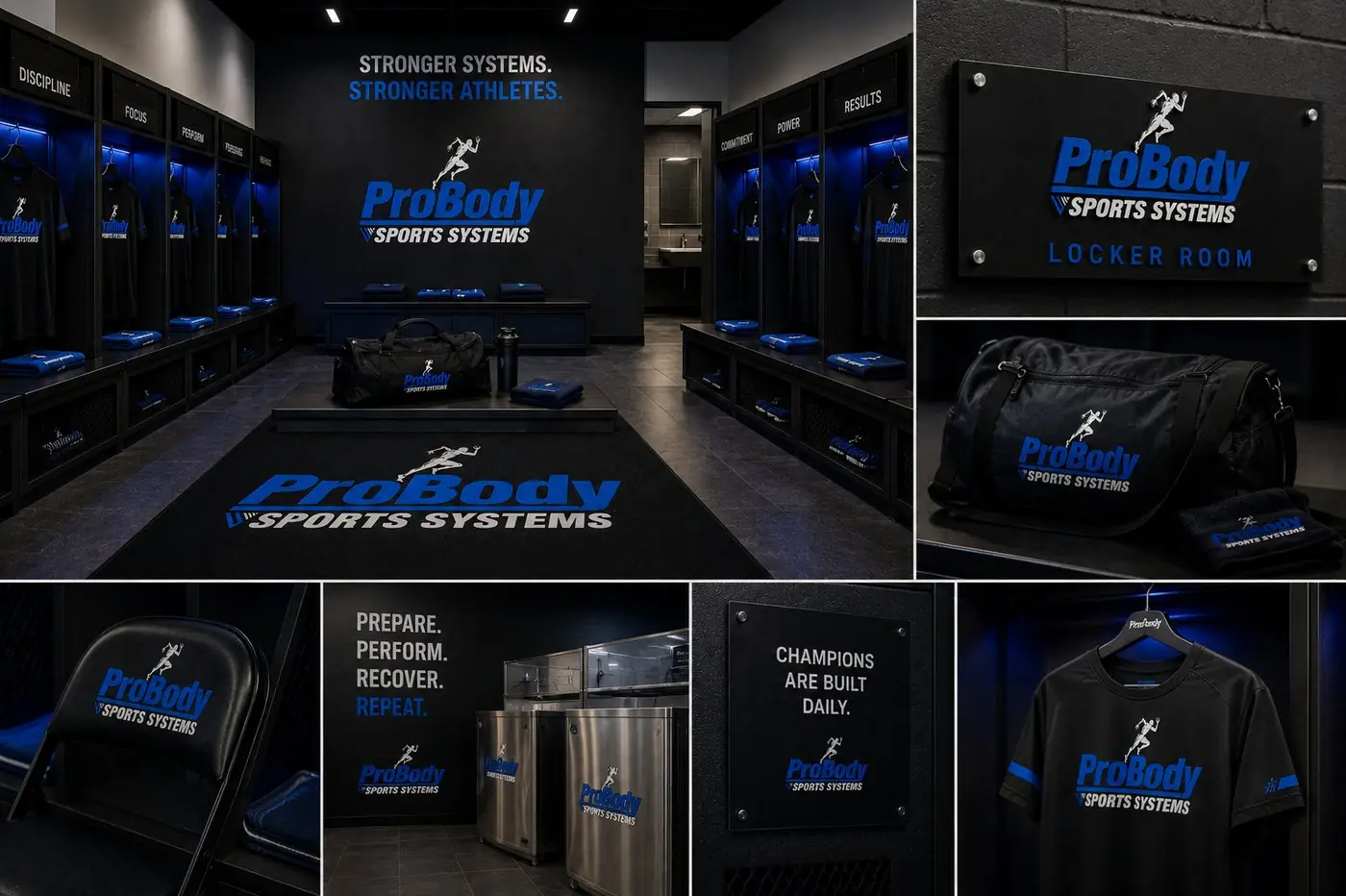 ProBody logo &amp; brand identity, image 6