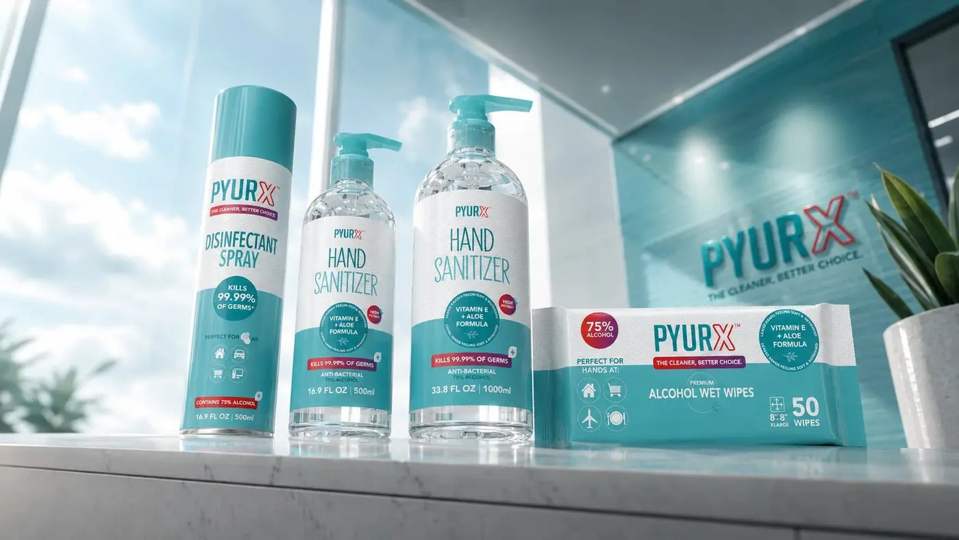 PyurX packaging design, image 1