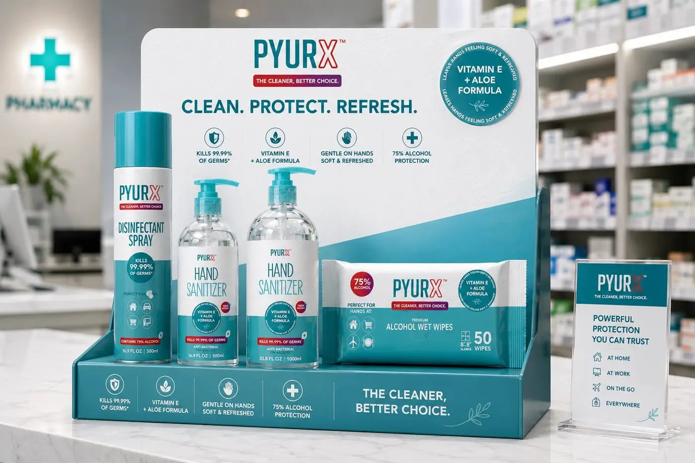 PyurX packaging design, image 2