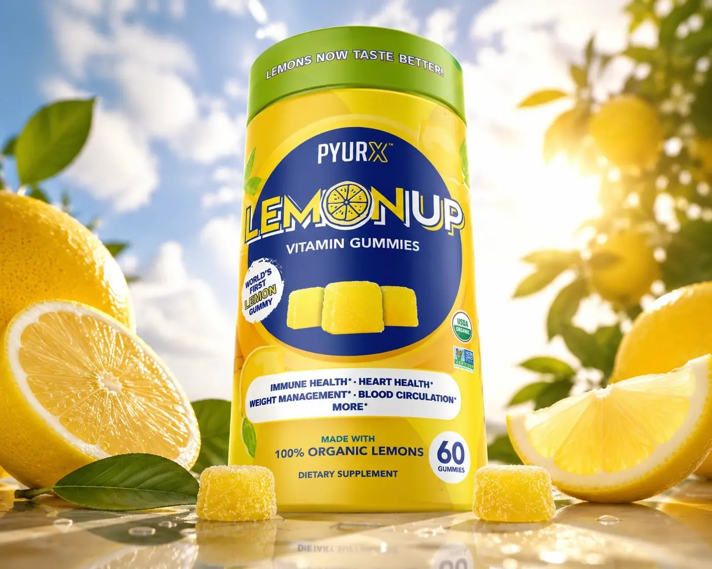 PyurX LemonUp packaging design, image 3