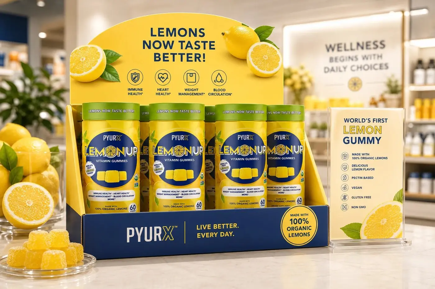 PyurX LemonUp packaging design, image 5