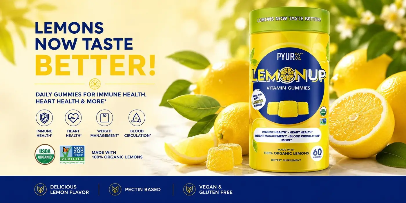 PyurX LemonUp packaging design, image 6