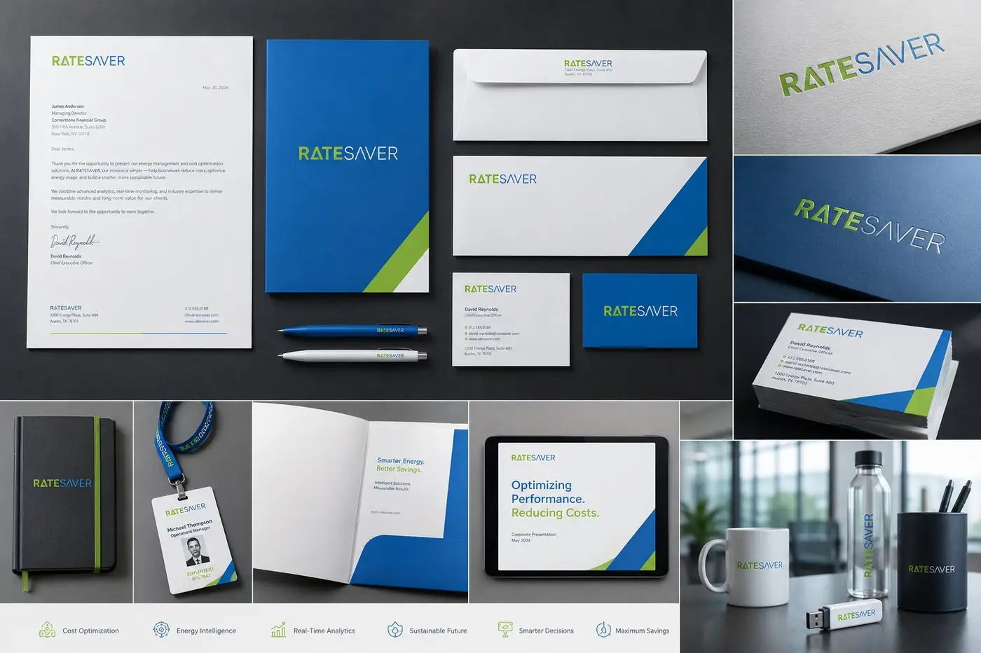 RateSaver logo & brand identity, image 2