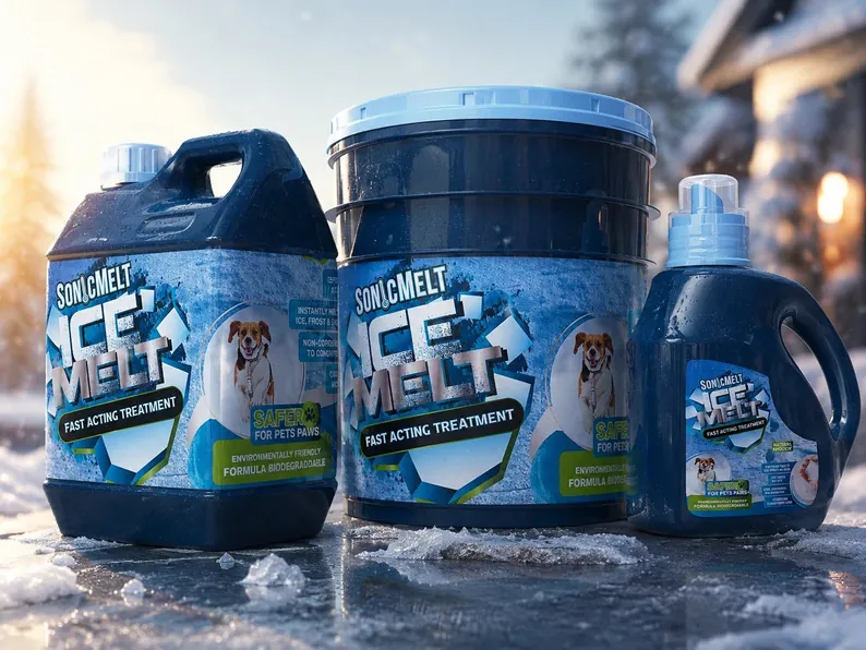 SonicMelt packaging design