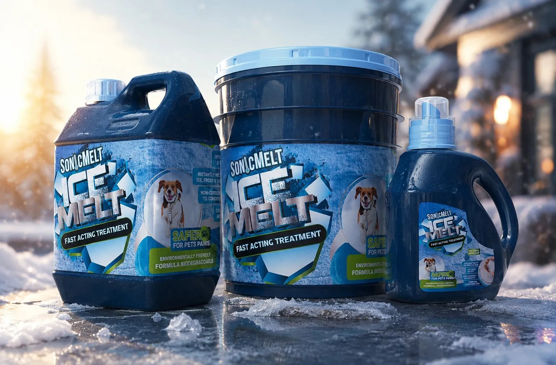 SonicMelt packaging design