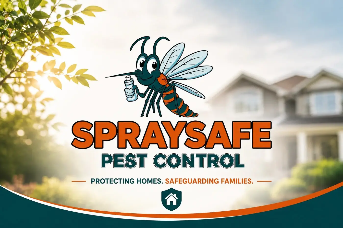 SpraySafe logo & brand identity, image 1