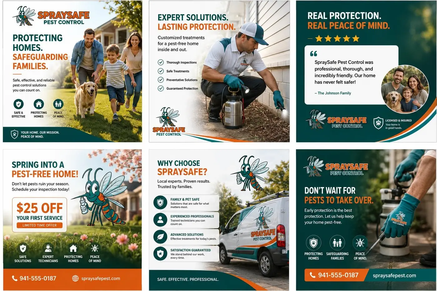 SpraySafe logo & brand identity, image 4