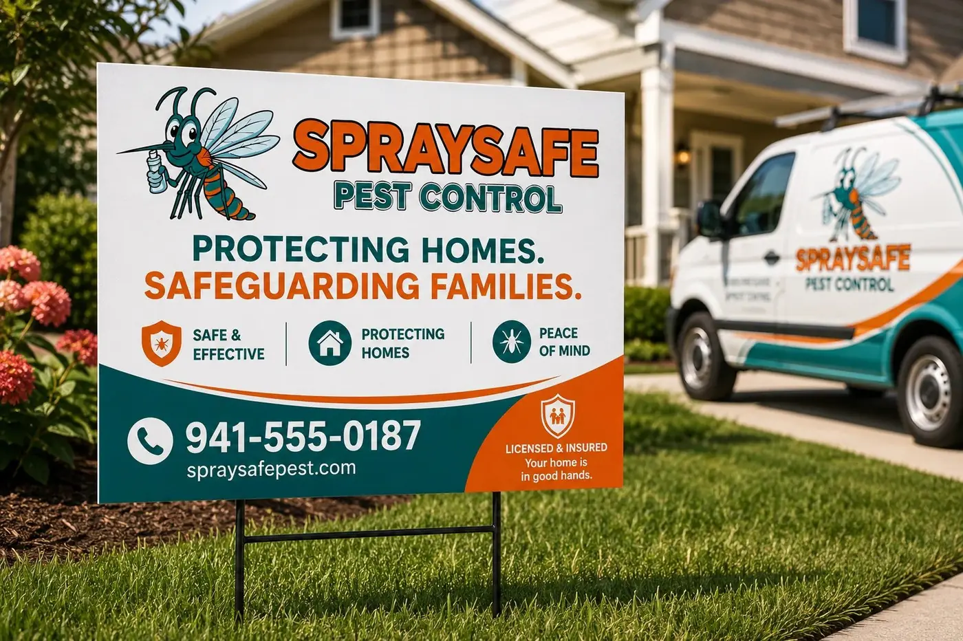SpraySafe logo & brand identity, image 5