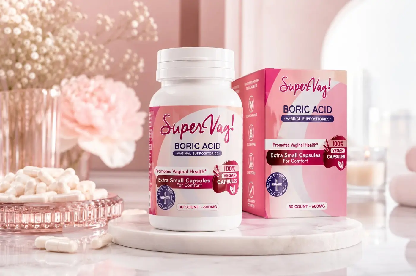 SuperVag packaging design, image 1