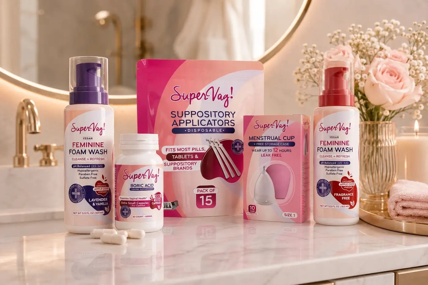 SuperVag packaging design, image 2