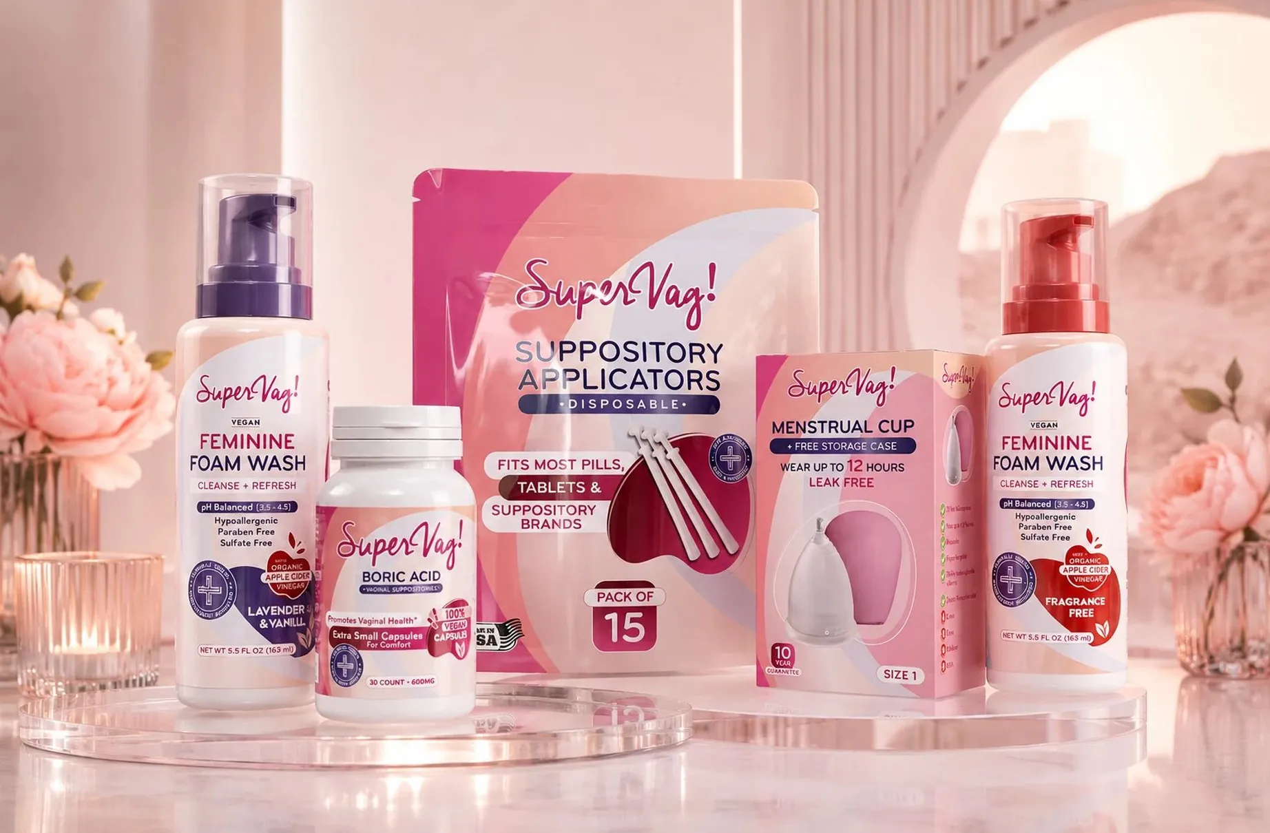 SuperVag packaging design