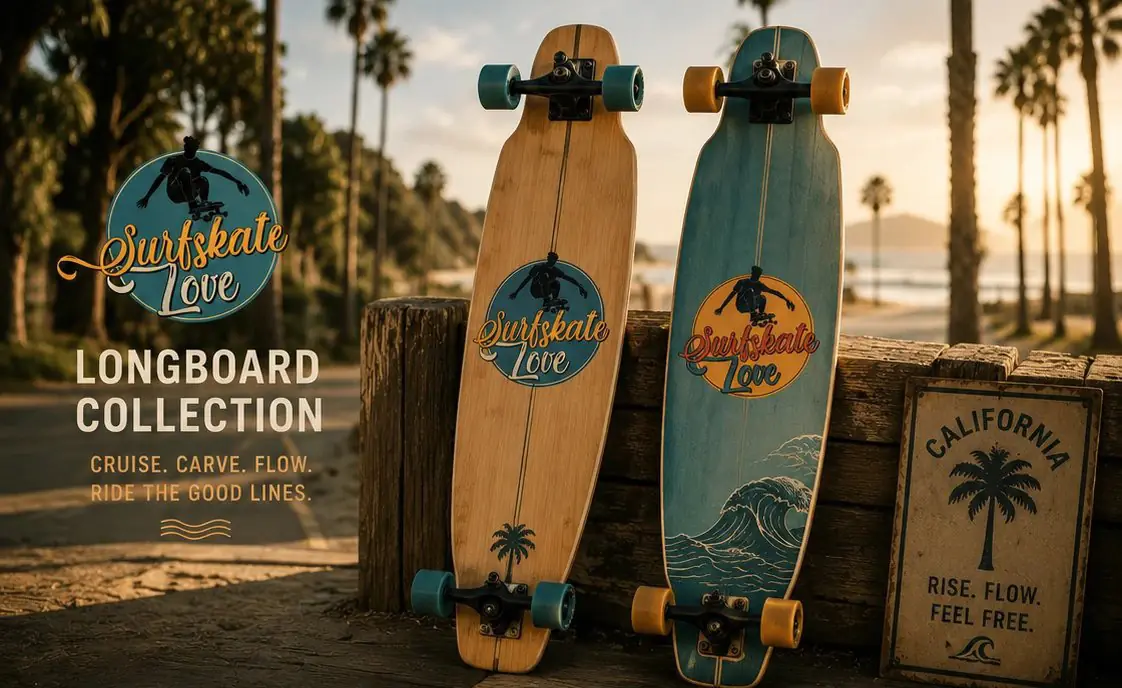 Surfskate Love logo & brand identity, image 5
