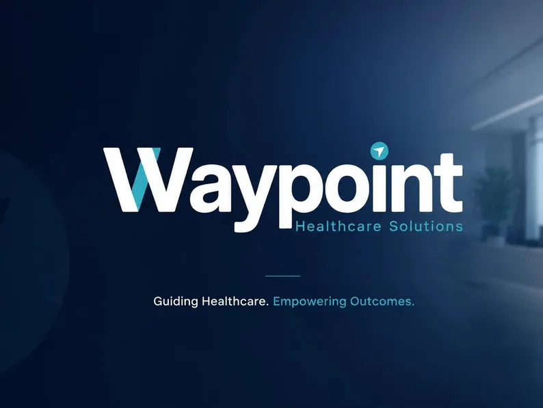 Waypoint logo & brand identity