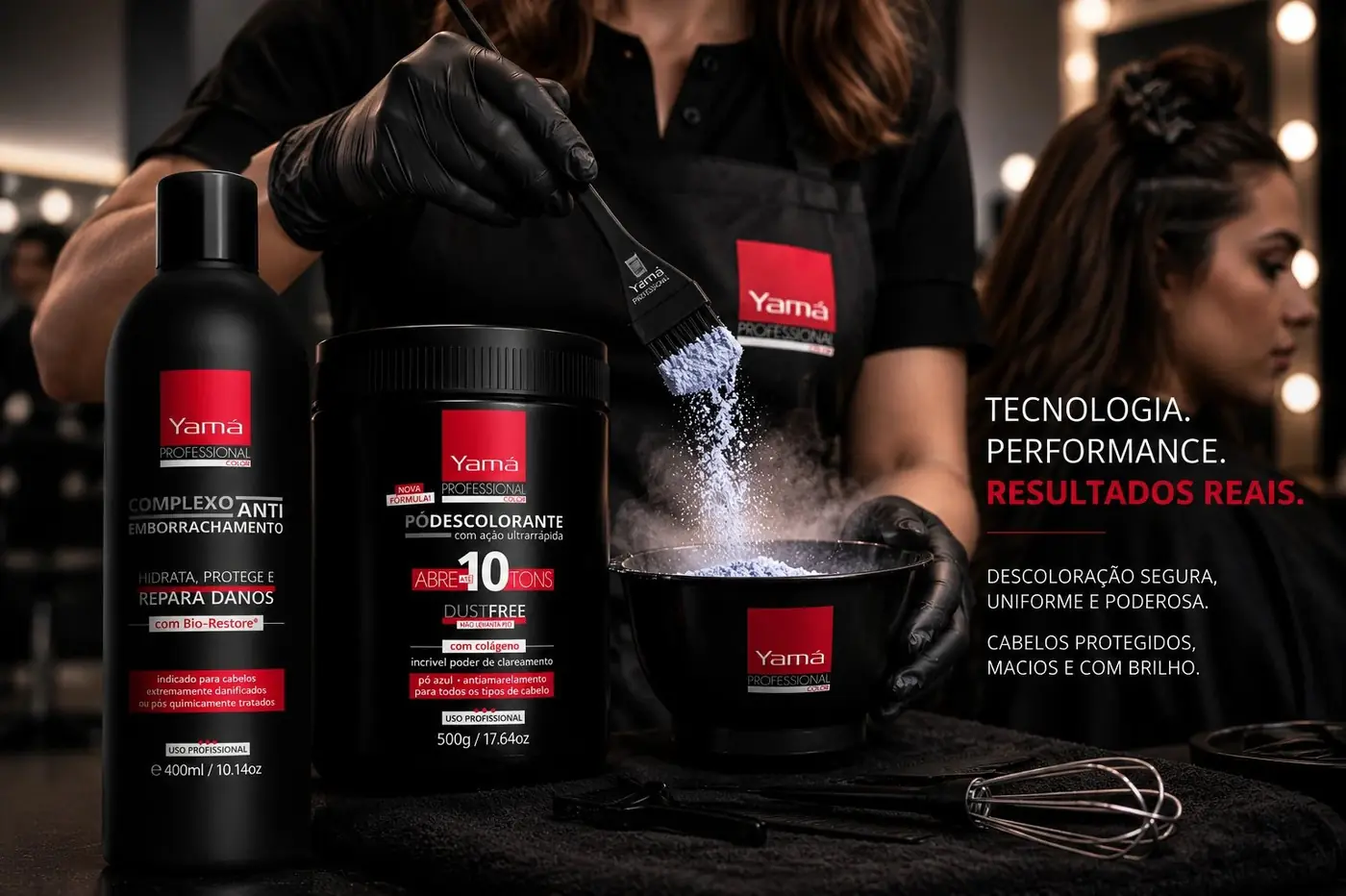 Yamá Professional Color packaging design, image 2