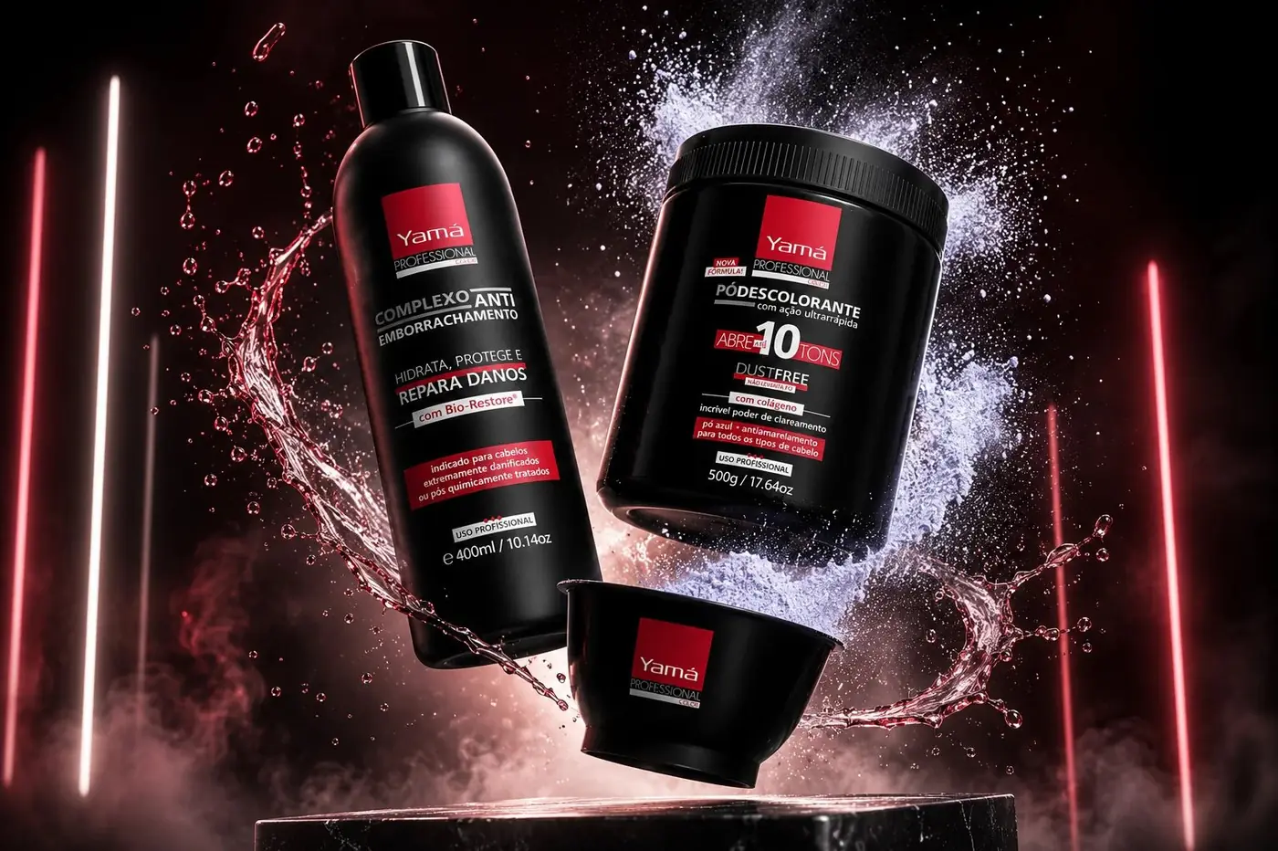 Yamá Professional Color packaging design, image 3