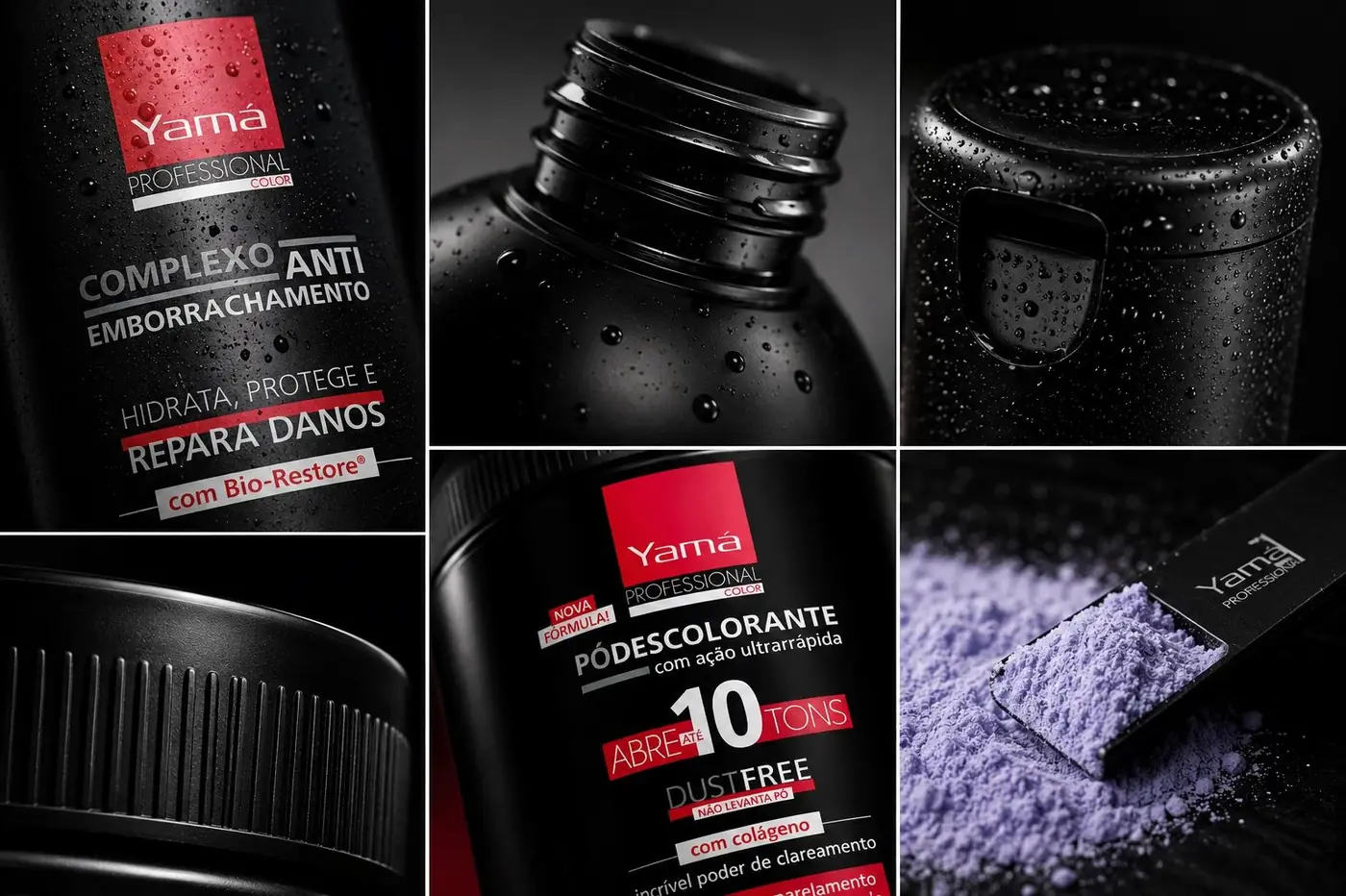 Yamá Professional Color packaging design, image 6