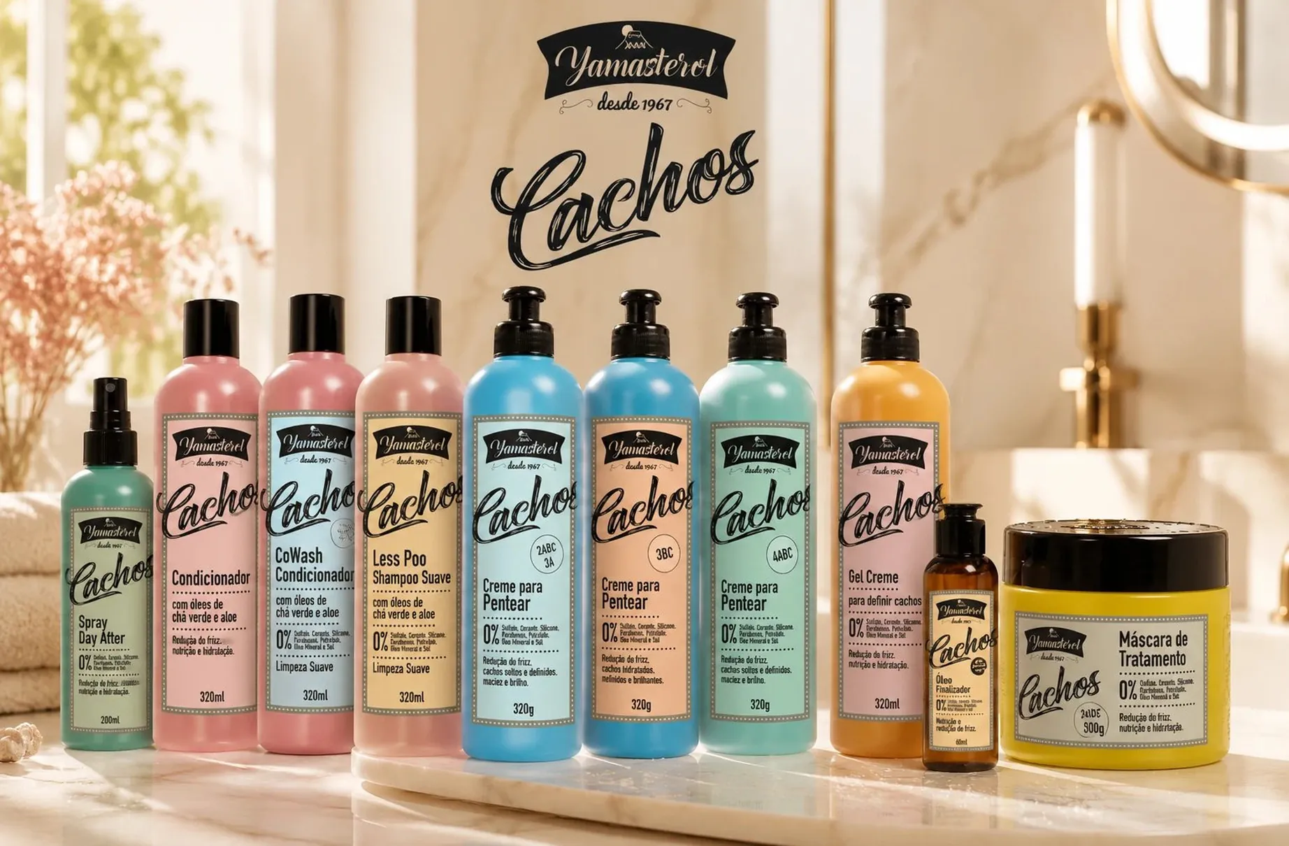 Yamasterol Cachos packaging design