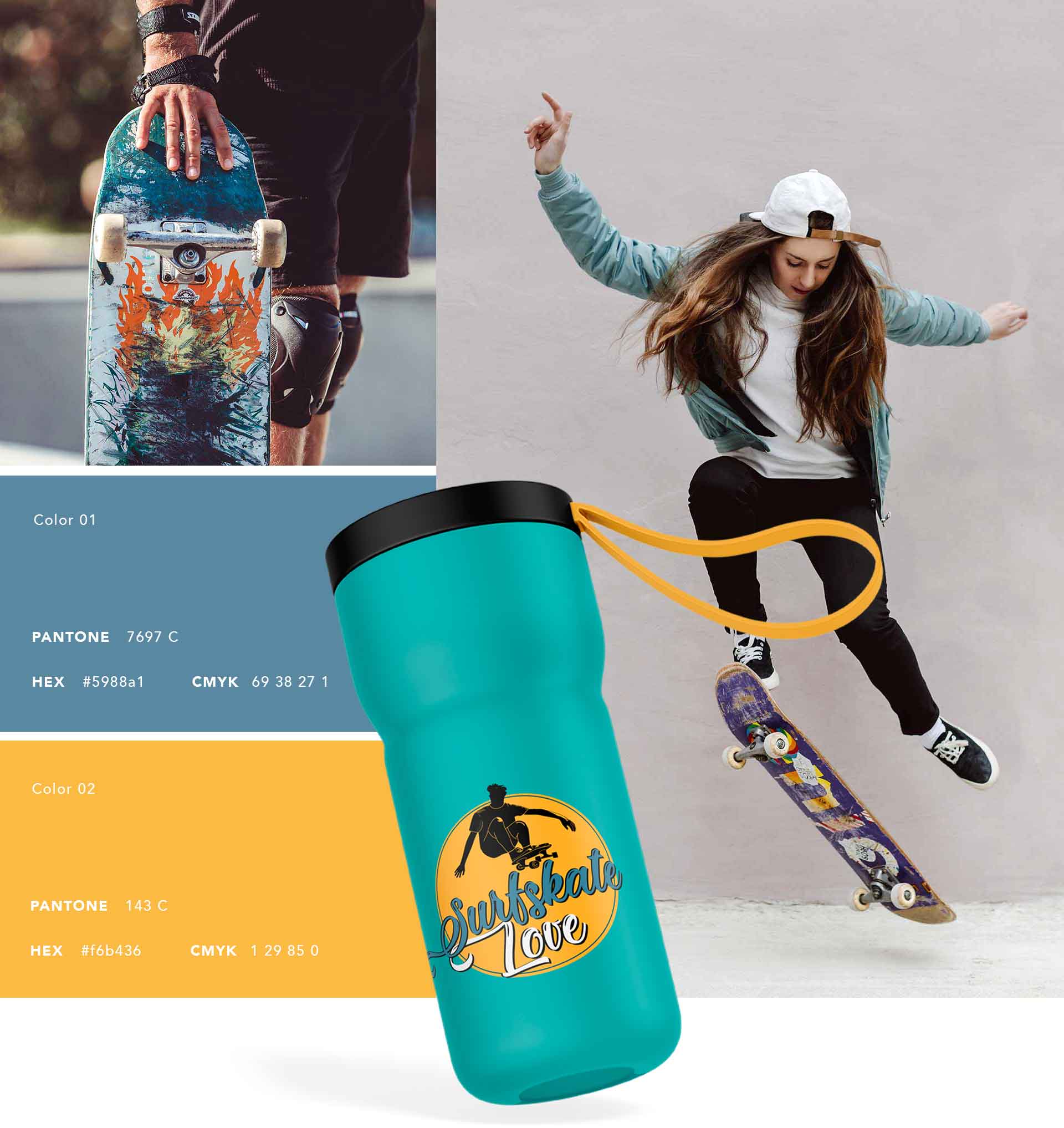 Logo Design | Surfskate Love