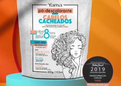 Packaging Design | Bleaching Powder for Curly Hair