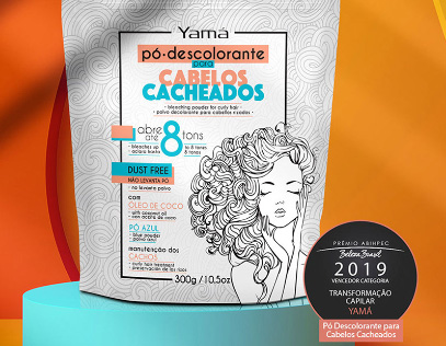 Packaging Design | Bleaching Powder for Curly Hair