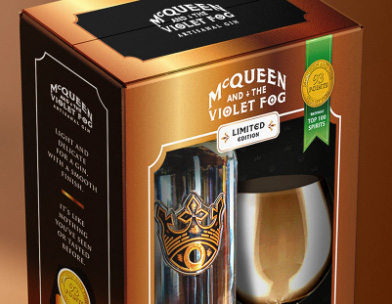 Packaging Design | McQueen and the Violet Fog